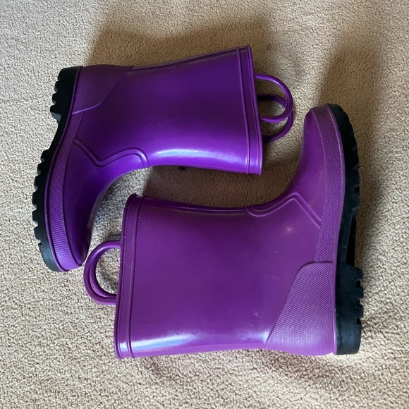 Girls Rainboots purple - Picture 3 of 5